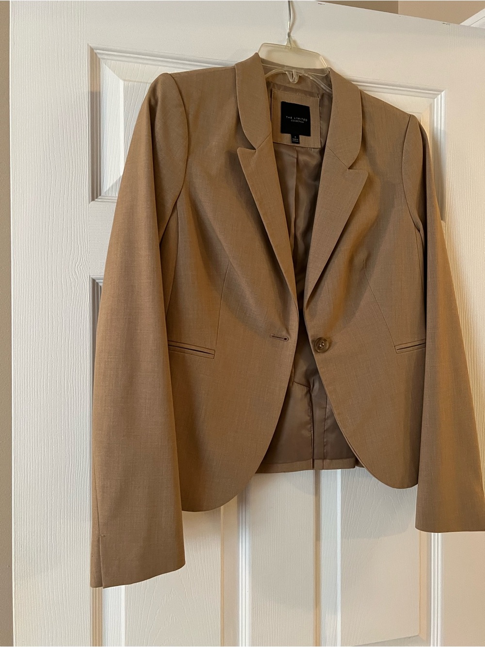 The Limited Women's Blazer Jacket in Camel Brown